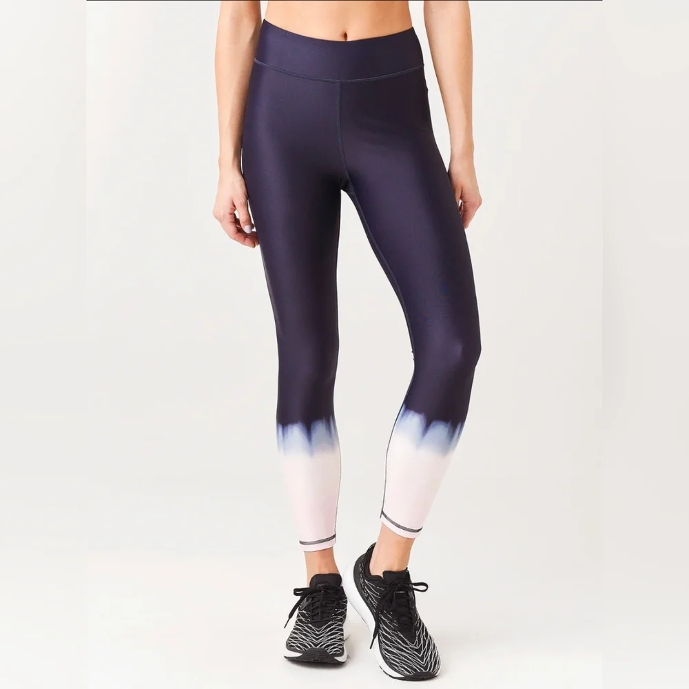 The Upside Seawater Dip-Dyed Leggings Midi 10 EUC - Picture 2 of 16